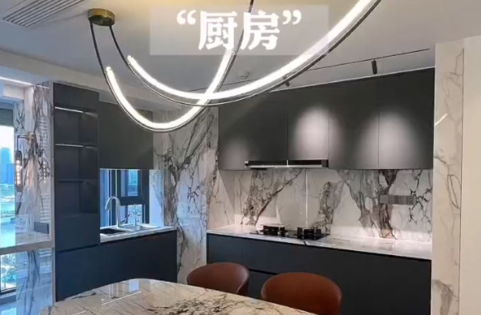 聚通裝潢設(shè)計案例-陽光威尼斯140平四室-王松效果圖案例